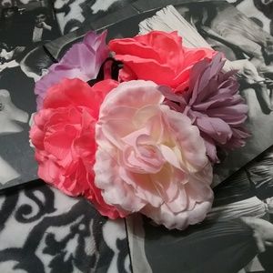 Oversized Flower Crown Headband